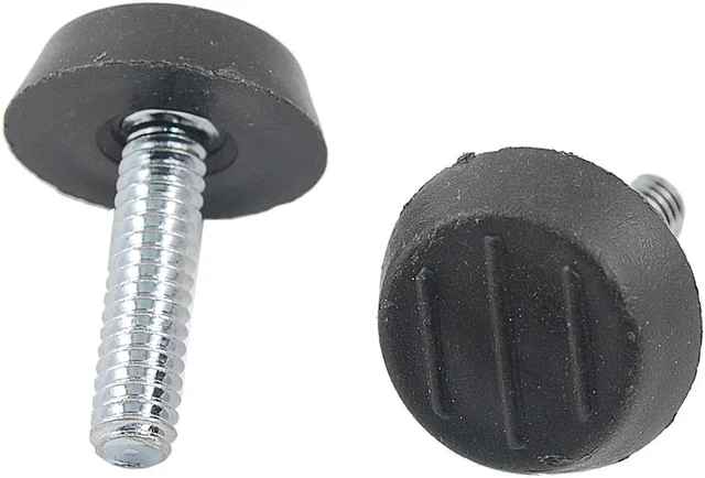 Main image of 20mm Thread Length 6mm Diameter Furniture Leveling Glide 5pcs