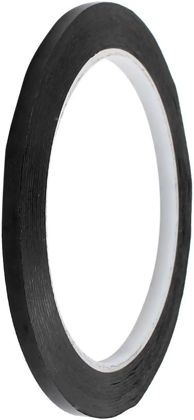 Main image of 5mm X 66m  Desktop Positioning Mark No-trace Warning Tape Black