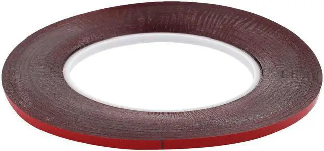 Alt view image 2 of 3 - Sponge Foam Double Sided Adhesive Tape Waterproof Black 4mm Wide 20 Meters Long