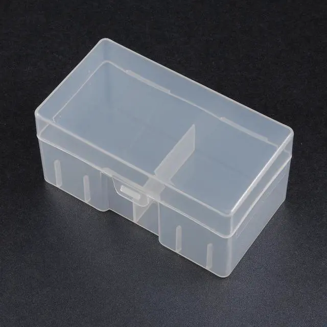 Alt view image 3 of 4 - Unique Bargains Clear Plastic Rectangle Storage Box Case Container Holder f 12 x 9V Battery