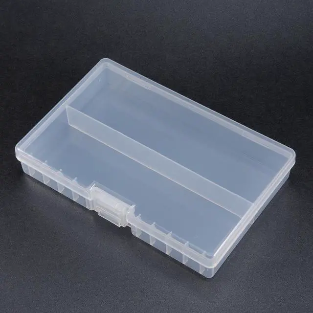 Alt view image 2 of 4 - Unique Bargains Transparent Plastic Rectangle Storage Box Case Holder f 48 x AA Batteries