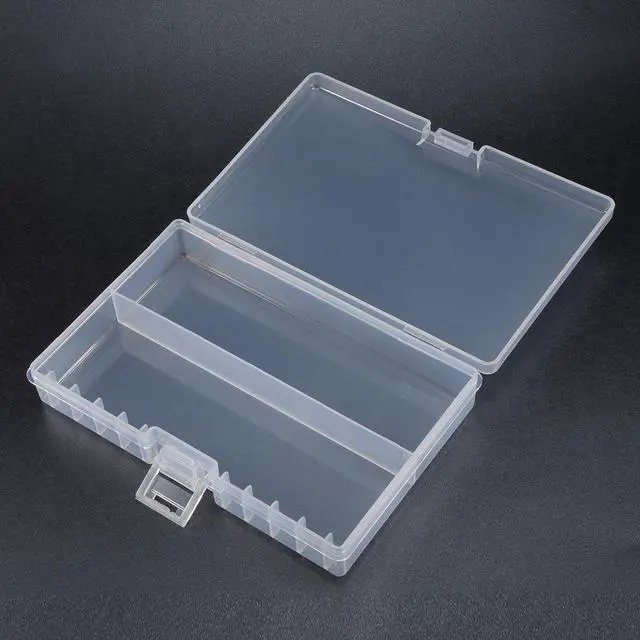 Alt view image 3 of 4 - Unique Bargains Transparent Plastic Rectangle Storage Box Case Holder f 48 x AA Batteries