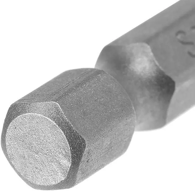 Alt view image 4 of 4 - 10pcs 100mm Long 1/4" Hex Shank T20 Magnetic Torx Head Screwdriver Bits S2 High Alloy Steel