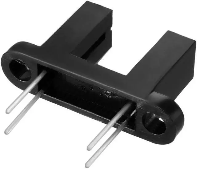 Alt view image 3 of 3 - 10 Pcs 5/16" Slot PCB Photo Interrupter Slotted Optical Sensor Switch HY860H