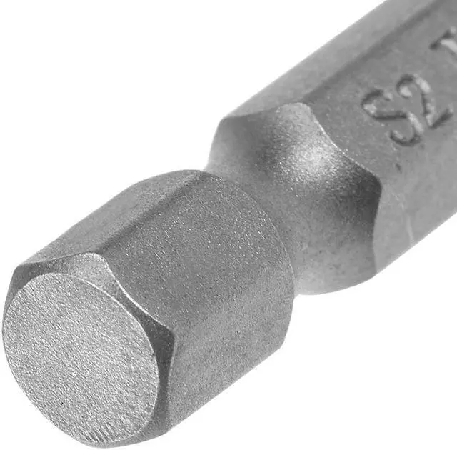 Alt view image 4 of 4 - 5pcs 100mm Long 1/4" Hex Shank T10 Magnetic Torx Head Screwdriver Bits S2 High Alloy Steel