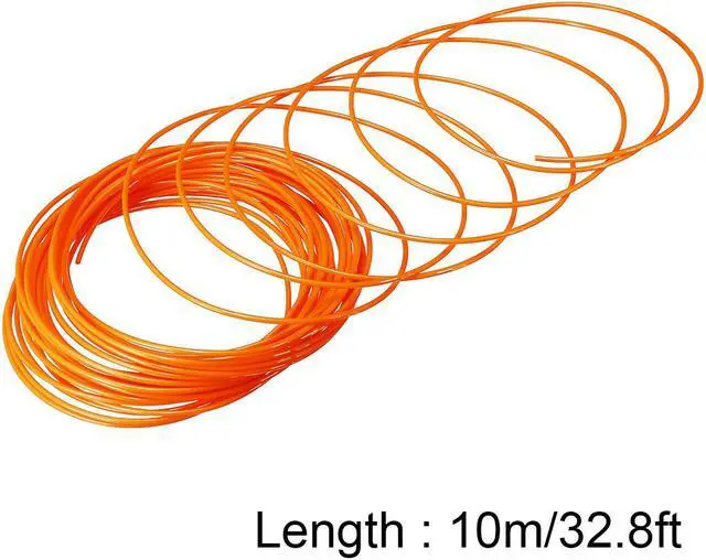 Alt view image 3 of 3 - 10m 3D Printer Painting Filament Refill PLA Printing Material Orange