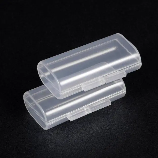 Alt view image 4 of 5 - Battery Storage Case Holder Transparent For 2 x AAA Battery Capacity