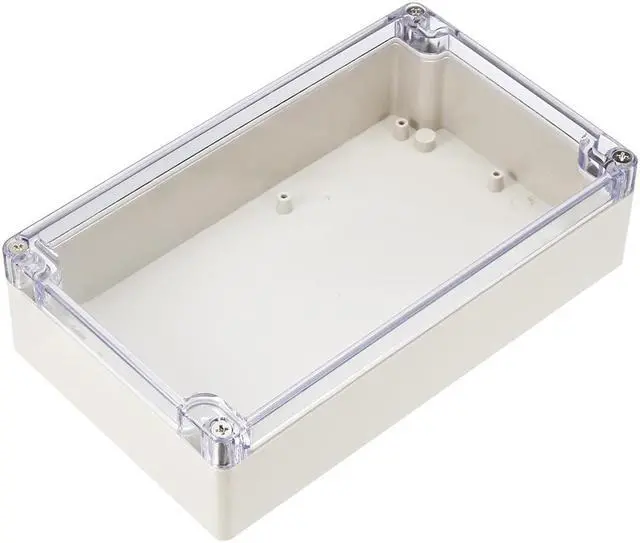 Main image of 7.87"x4.72"x2.17"(200mmx120mmx55mm) ABS Junction Box Universal Project Enclosure w PC Transparent Cover