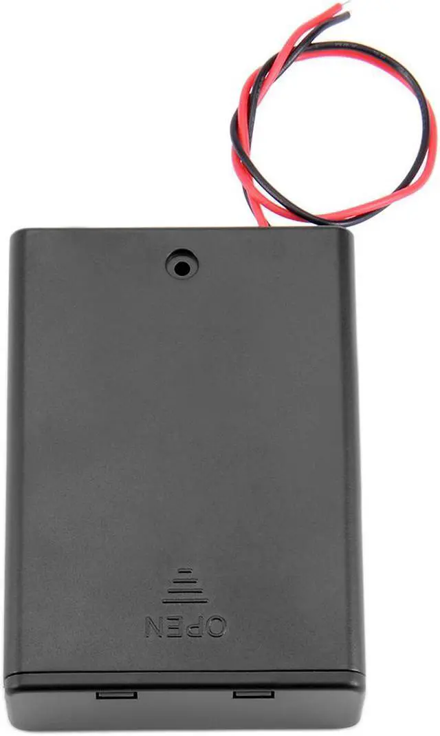 Alt view image 4 of 5 - 2 Pcs Wired ON/OFF Switch 3 x AA 4.5V Battery Holder Case w Cover