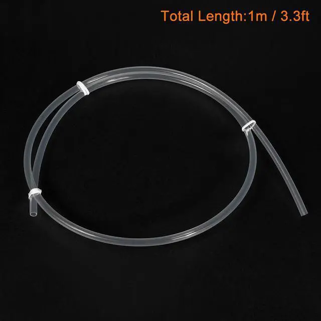 Main image of 4mm ID 5mm OD PTFE Tubing Tube Pipe 1 Meter 3.3ft Lengh For 3D Printer RepRap