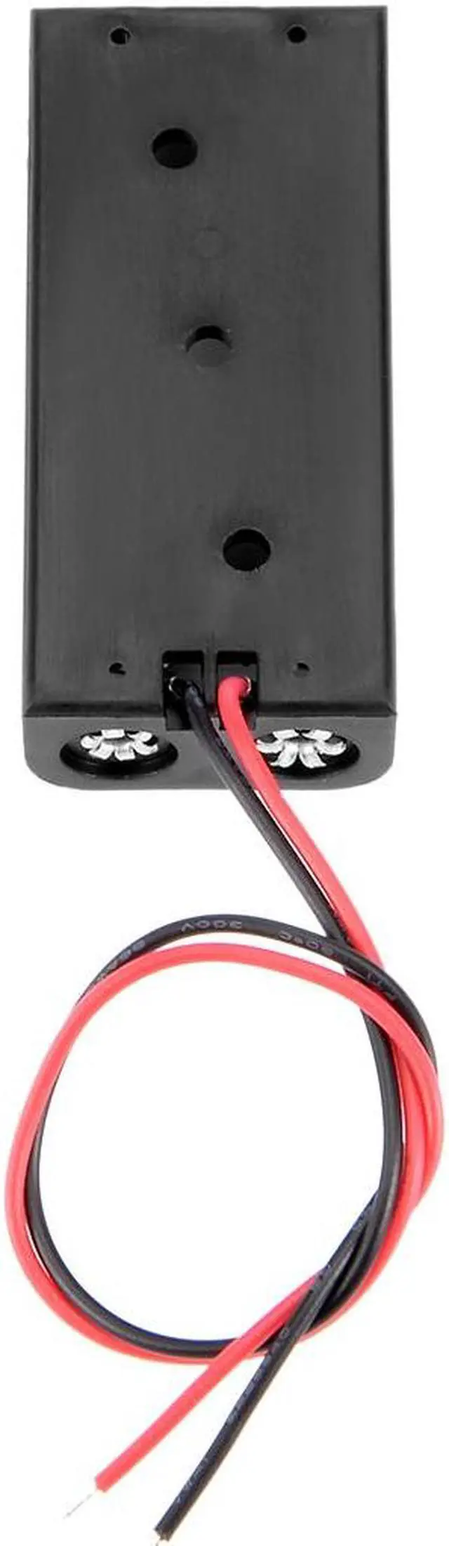 Alt view image 3 of 4 - 3V Battery Holder Case Storage Box 2 x 1.5V AAA Batteries Wires 10Pcs