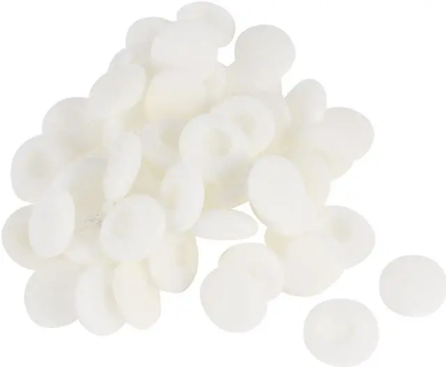 Main image of Unique Bargains Soft Sponge Headphone Cover Earphone Cushion Replacement White 50 Pcs