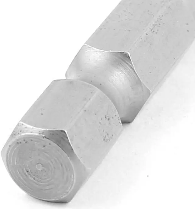 Alt view image 3 of 3 - 1/4" Hex Shank 2.5mm Hexagon Head Magnetic Screwdriver Bits 75mm Length 5pcs