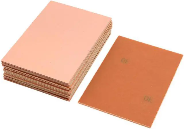 Main image of 16Pcs 100mmx70mm Fiber Single Copper Clad Plated Laminate PCB Circuit Board