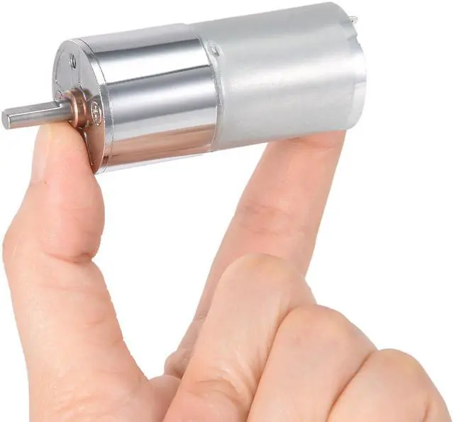 Alt view image 5 of 5 - 12V DC 100 RPM Gear Motor High Torque Electric Reduction Gearbox Centric Output D Shaft