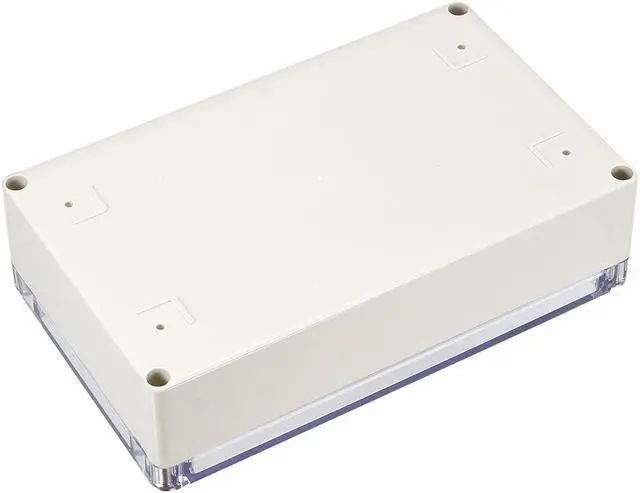 Alt view image 3 of 5 - 7.87"x4.72"x2.17"(200mmx120mmx55mm) ABS Junction Box Universal Project Enclosure w PC Transparent Cover