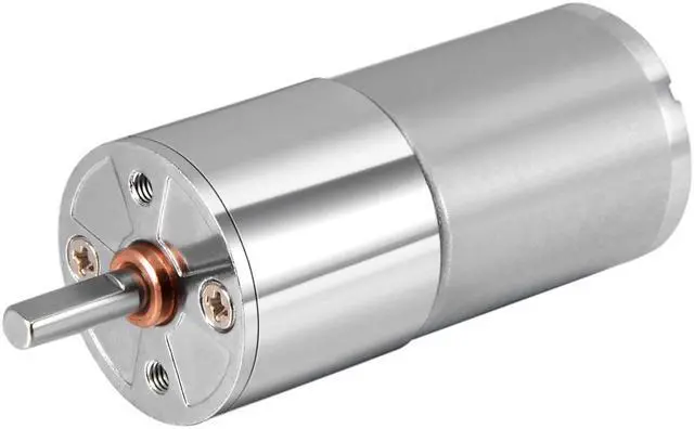 Main image of 12V DC 100 RPM Gear Motor High Torque Electric Reduction Gearbox Centric Output D Shaft