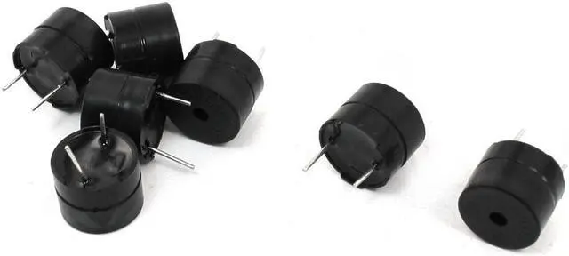 Main image of Unique Bargains DC 5V 85dB Industrial Black Active Electronic Buzzer 7pcs