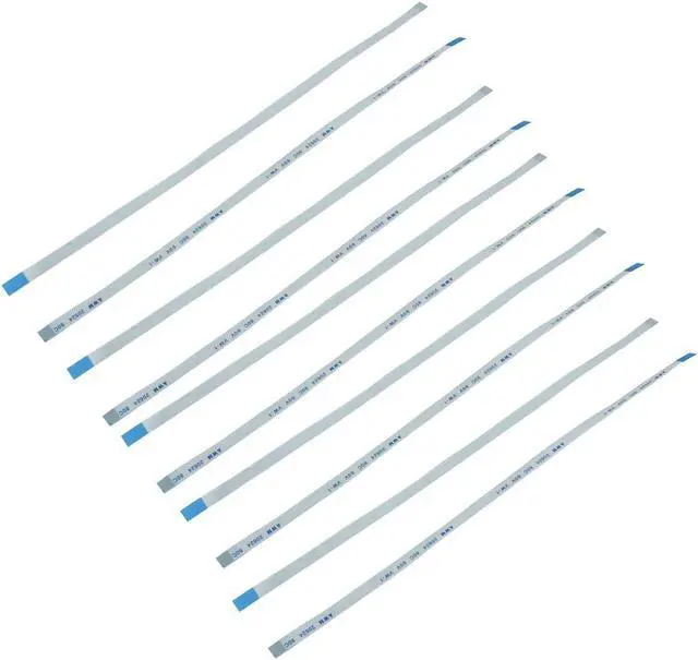 Main image of 10Pcs 0.5mm Pitch 8 Pin AWM 20624 80C 60V VW-1 Flexible Flat Cable 200mm