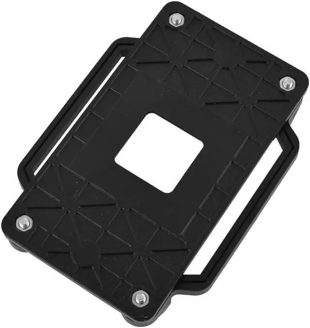 Alt view image 2 of 5 - Plastic AM2 AM3 FM1 FM2 FM2+ Socket  CPU Fan Heatsink Bracket Holder Black