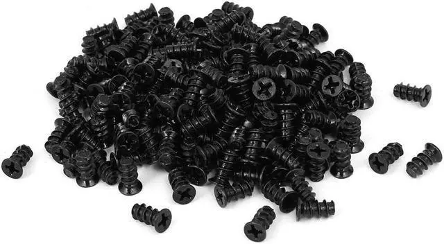 Main image of M5 x 10mm Black Zinc Plated Phillips Computer PC Case Fan Screw 200pcs