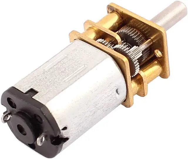 Alt view image 2 of 2 - Unique Bargains DC 3V 15RPM High Torque 3mm Shaft Dia Low Speed Gear Box Motor for Toy Model