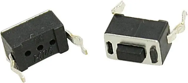 Main image of 50x Momentary Tact Tactile Push Button Switch 2 Pin DIP Through Hole 3x6x4.3mm