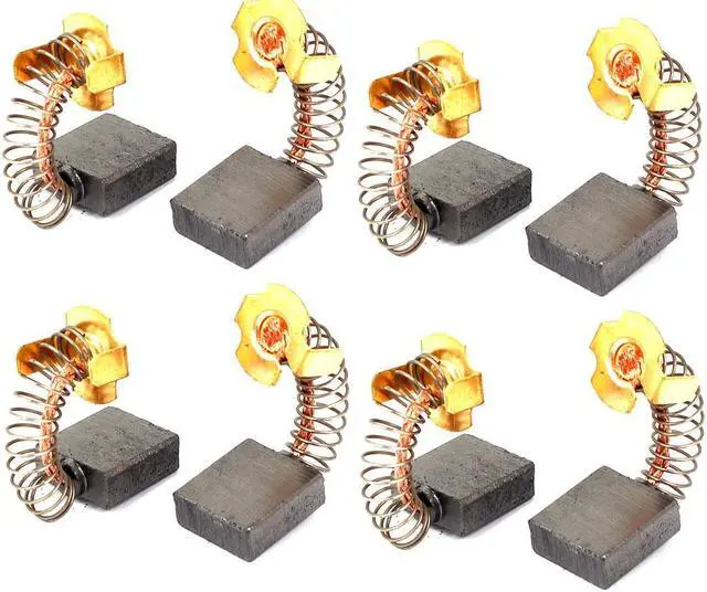 Main image of 8 Pcs Replacement Motor Carbon Brushes 20mm x 17mm x 7mm for Electric Motors
