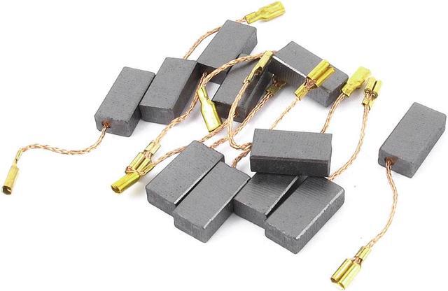 5 Pair 15mm x 8mm x 5mm Motor Carbon Brushes Replacement for Air Compressor 5 Pair 15mm x 8mm x 5mm Motor Carbon Brushes Replacement for Air Compressor