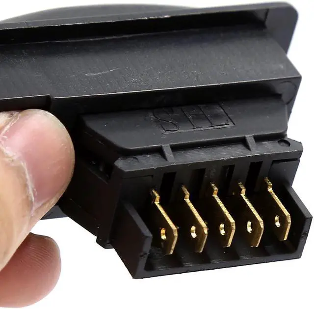 Alt view image 3 of 3 - Universal 5 Pins Drivers Side Power Window Master Control Switch for Car Vehicle