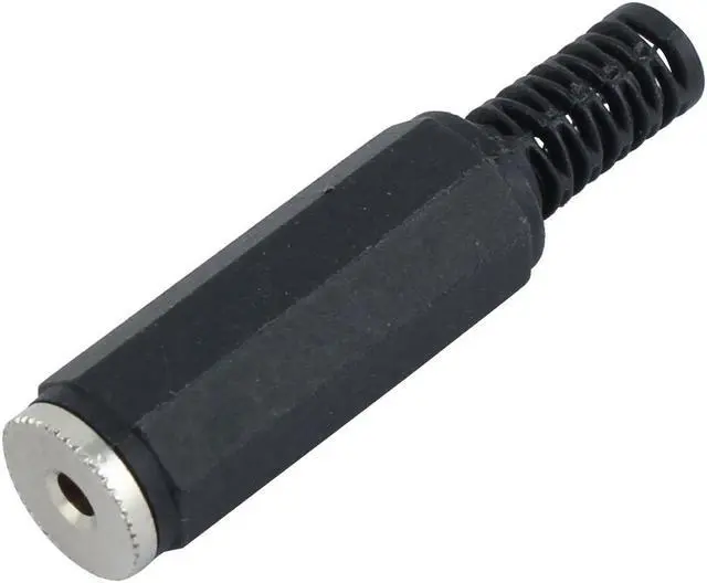Main image of Soldering Type 3.5mm 1/8" Stereo Female Plug Audio Cable Adapter Connector