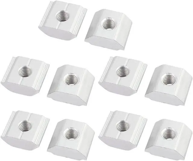 Main image of 10Pcs Aluminum Solar Panel Mounting Brackets-Mid Clamp for Framed Panels