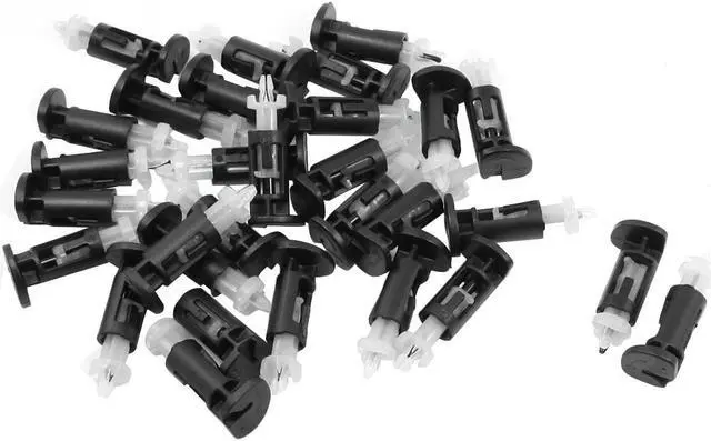 Main image of Unique Bargains 30 Pcs Plastic Mounting Clip for Intel 4 Way CPU Coolers