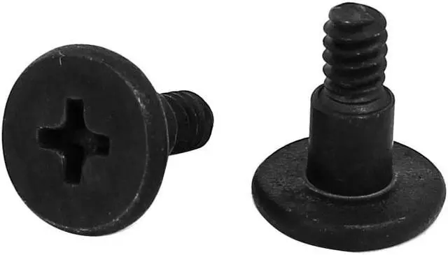 Alt view image 2 of 3 - Laptop Computer Shockproof Phillips Flat Head Bolt Hard Drive Screws Black 40pcs