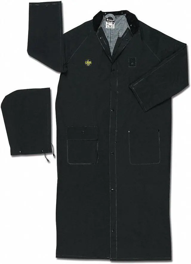 Main image of MCR SAFETY 267CX2 Rider Raincoat,Black,2XL