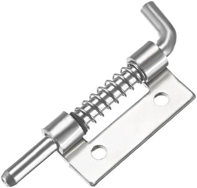 Main image of 5pcs Carbon Steel Lock Bolt Spring Loaded Pin Latch 56mm Long (Left)