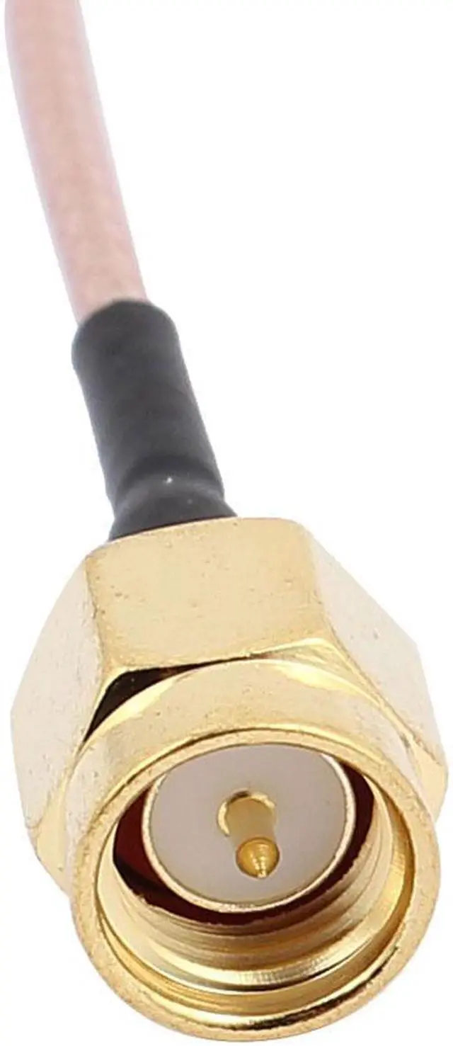 Alt view image 3 of 3 - RG178 SMA Male to Male Connector Router Booster Antenna Extension Cable 5m