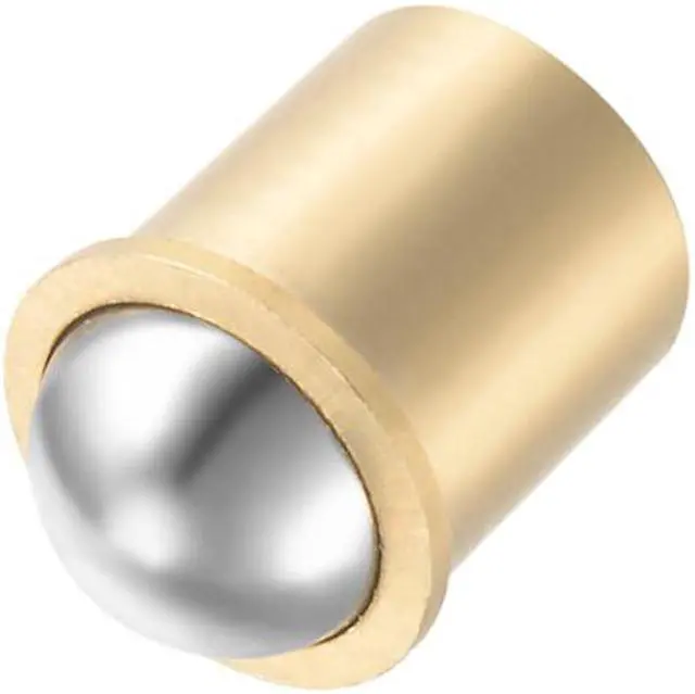 Alt view image 4 of 4 - 11mm Ball Dia Brass Electroplating Door Cabinet Ball Catch Latch Closures 5pcs