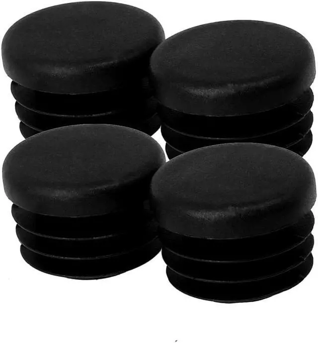 Main image of 7/8" 0.87" OD Plastic Tube Insert Pipe 4pcs 0.75"-0.83" Inner Dia Home Table Cap