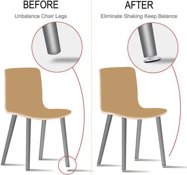 Alt view image 5 of 7 - M10 x 17 x 50mm Leveling Feet Adjustable Floor Protector for Table Leg 10pcs