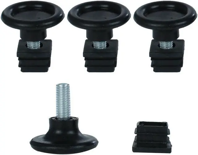Main image of M6 x 13 x 30mm Leveling Feet Adjustable Leveler for Furniture Table Leg 4pcs