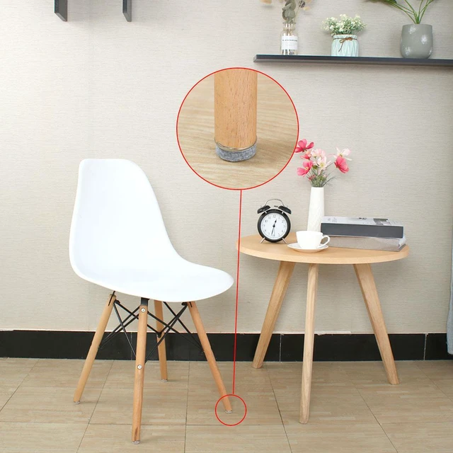Alt view image 6 of 7 - Screw Felt Gliders Furniture Leg Pads DIY Leg Feet Protector 22mm 7/8" Dia 10pcs