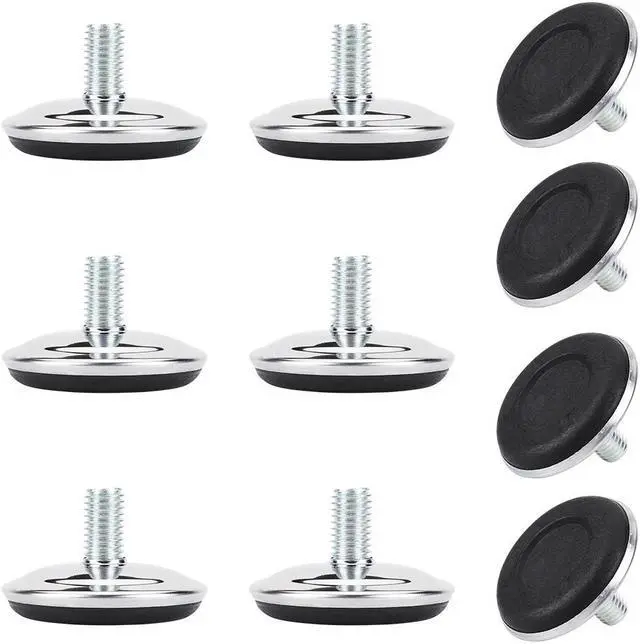 Main image of M10 x 17 x 50mm Leveling Feet Adjustable Floor Protector for Table Leg 10pcs