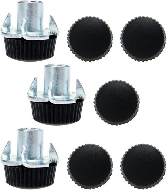 Main image of M6 x 10 x 16mm Leveling Feet Adjustable Leveler Floor Protector for Table 8pcs