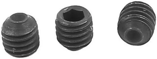 Alt view image 2 of 2 - 10Pcs Metal Black M3x3mm Hex Socket Grub Screw for RC Model Car Spare Part