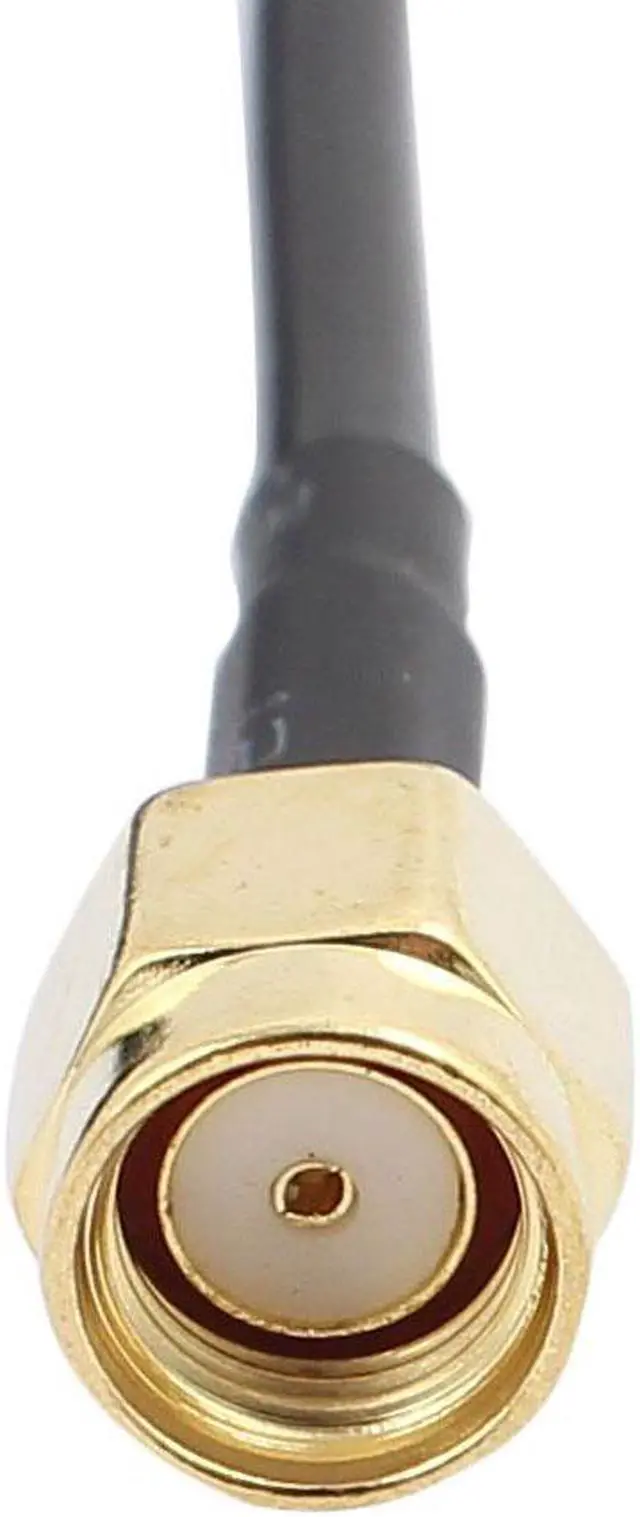 Alt view image 2 of 3 - 30cm/1ft RG174 Antenna Extension Cable RP-SMA Male to Female Pigtail Cable