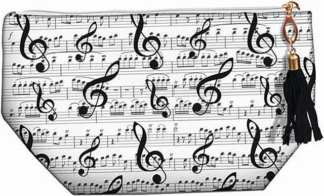 Main image of Spoontiques Cosmetic Accessory Bag, Music
