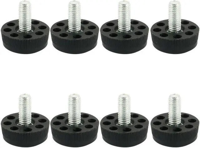 Main image of Chair Table Sofa Adjustable Screw On Leveling Glide Feet 30 x M8 x 17 8pcs