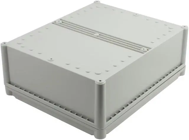 Alt view image 3 of 5 - 340mmx280mmx130mm Waterproof Junction Box DIY Terminal Connecting Box Gray