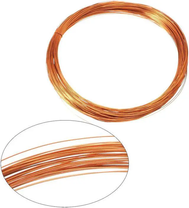Alt view image 3 of 3 - Magnet Wire 0.15mm Dia. Enameled Copper Wire Winding Coil 164ft Length for Transformers Inductors